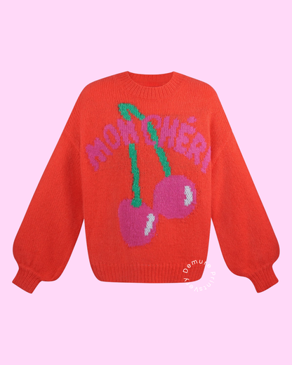 Red Hot Cherry Knit