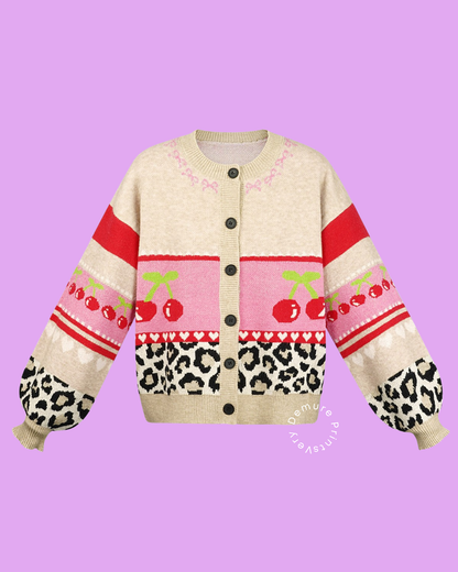 Spicy Leopard Love Cardigan
