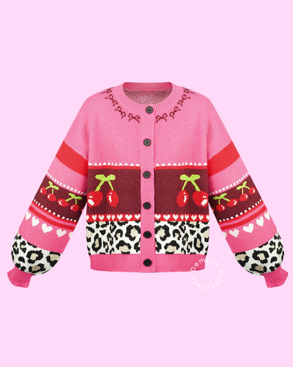 Spicy Leopard Love Cardigan