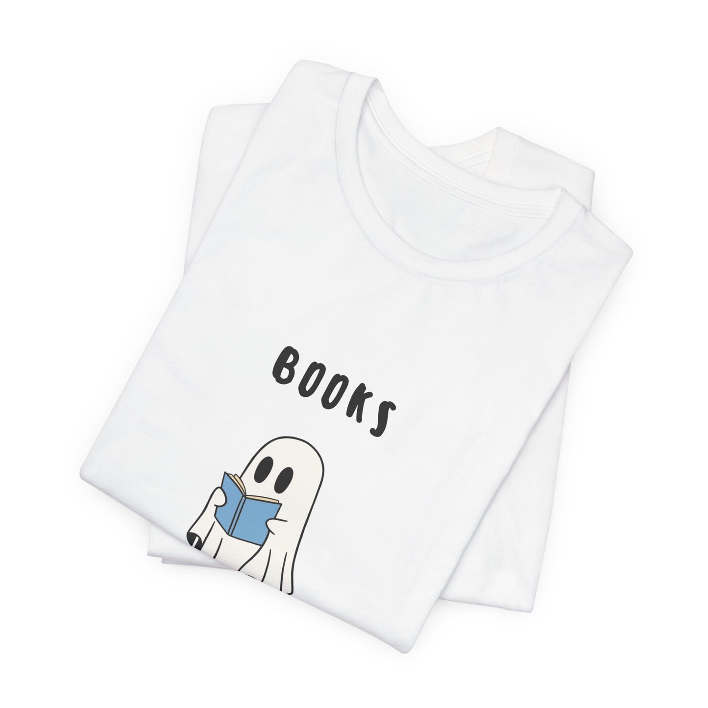 Books not Boys ( Blue ) | Retro Tee | Organic Unisex T Shirt