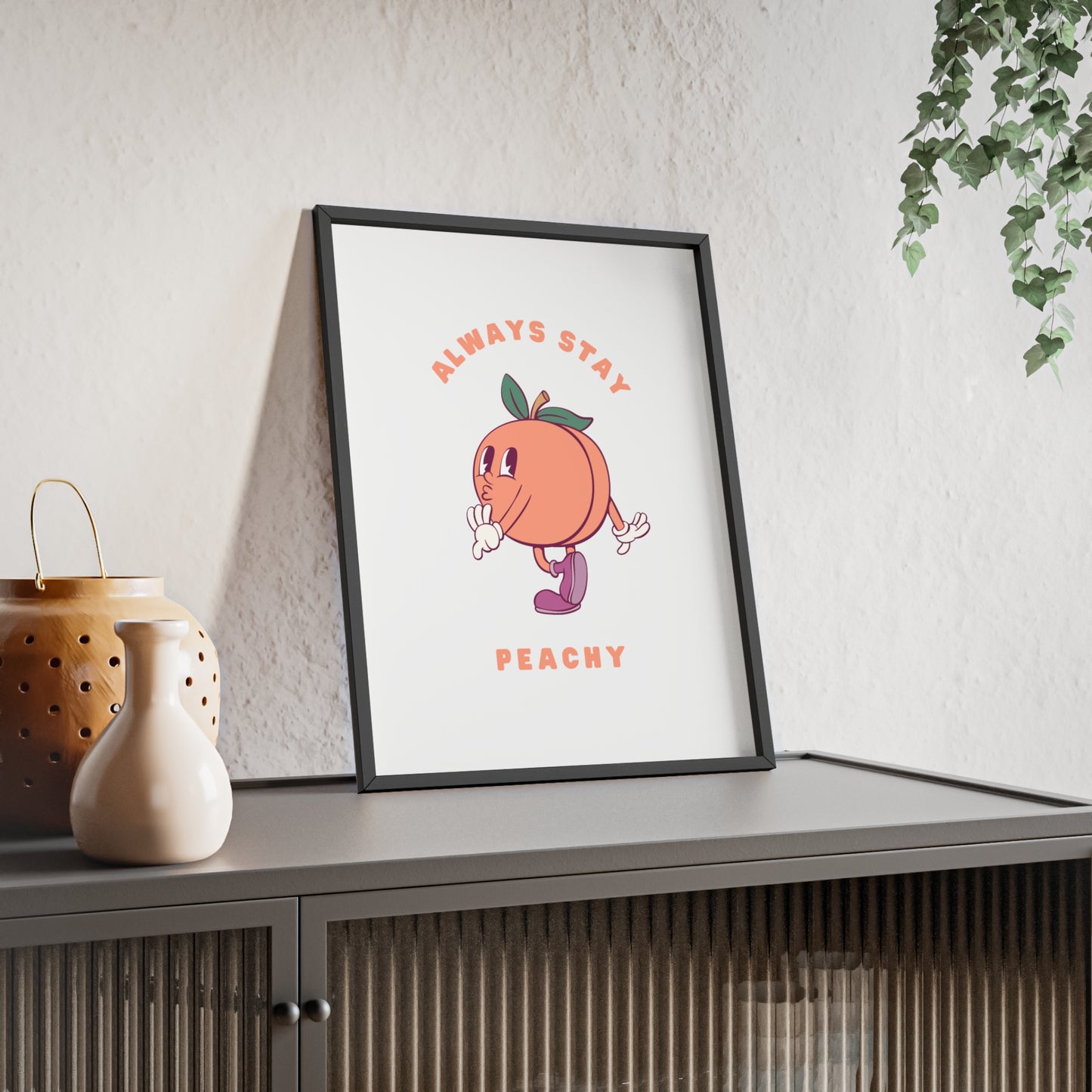 Always Stay Peachy - Frame