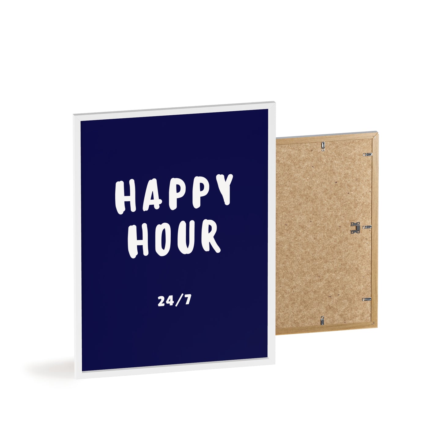 Happy hour 24/7 ( Ink Blue ) - Frame