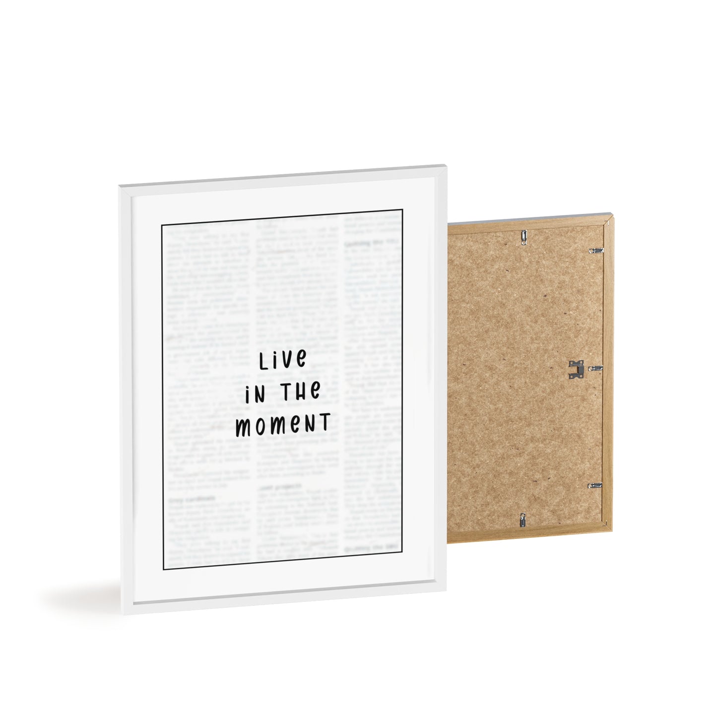 Live in the Moment - Frame