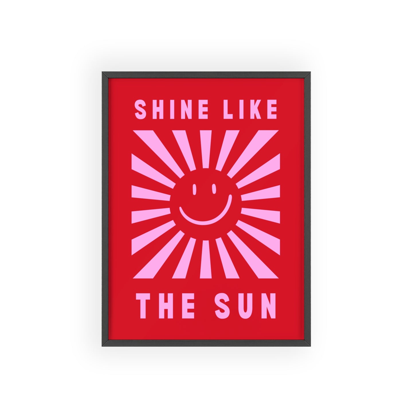 Shine Like The Sun ( Cherry Red ) - Frame