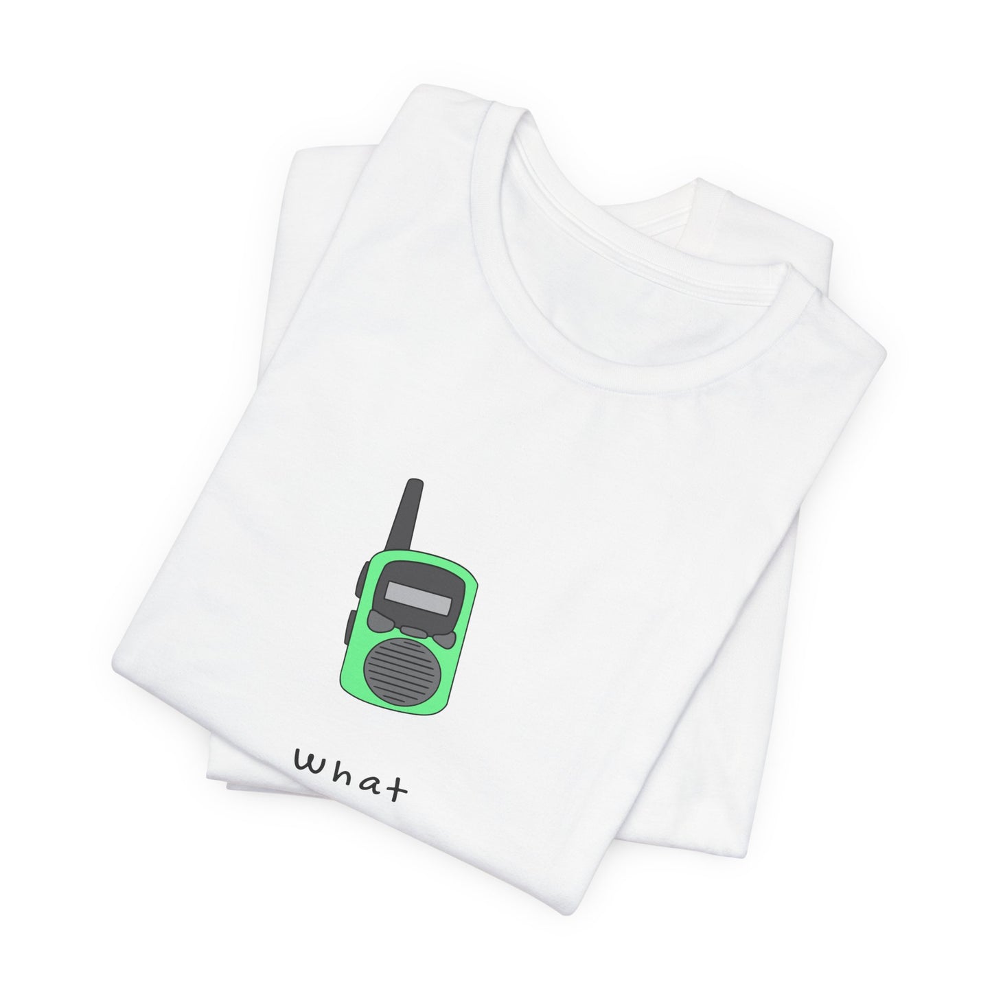 What The F*ck, Over ( Green ) | White Graphic Tee | Organic Unisex T Shirt