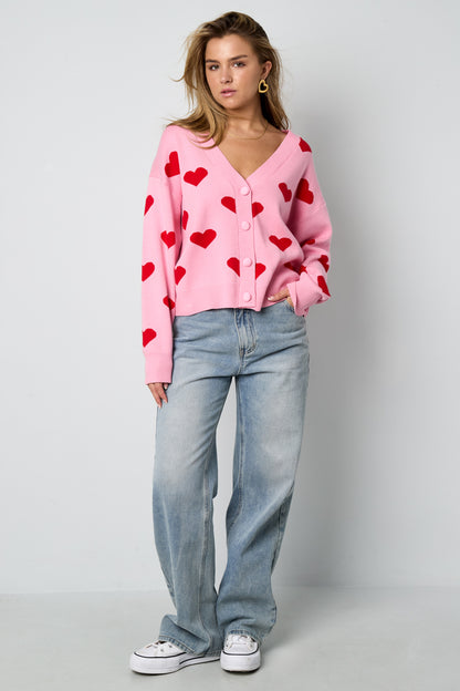 Heart on Your Sleeve Cardigan