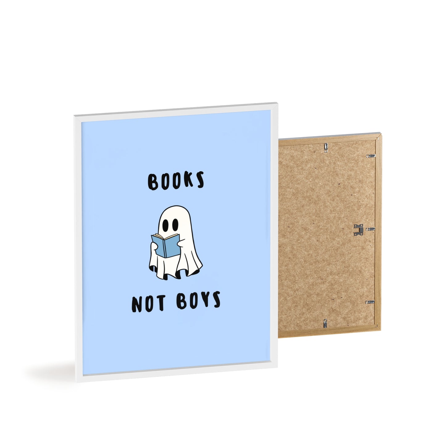 Books not Boys ( Blue ) - Frame