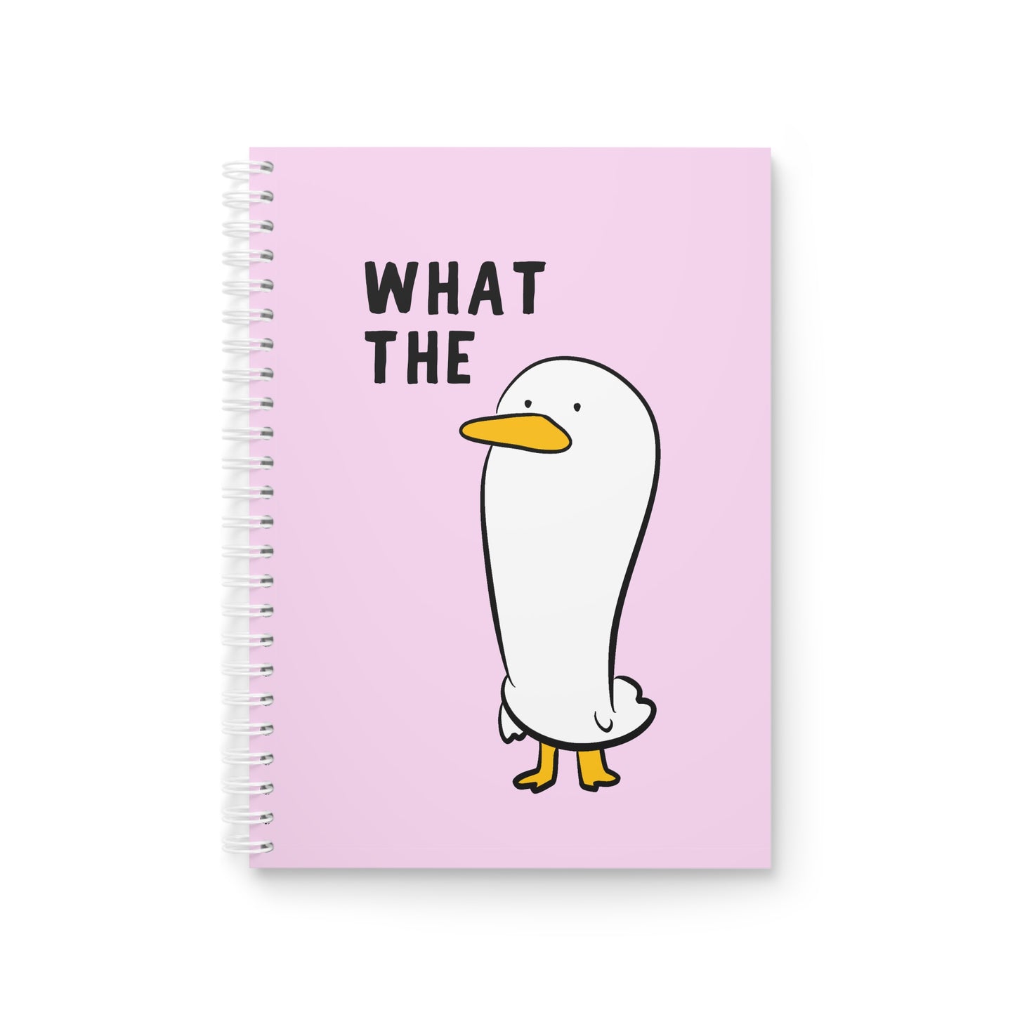 What the F*ck ( Pink ) - Sassy Scribbles Spiral Notebook