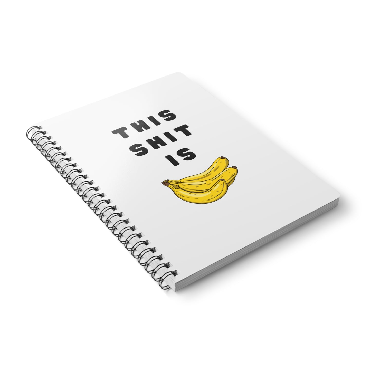 It's Bananas - Sassy Scribbles Spiral Notebook