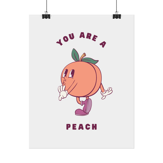 Stay Peachy - Poster