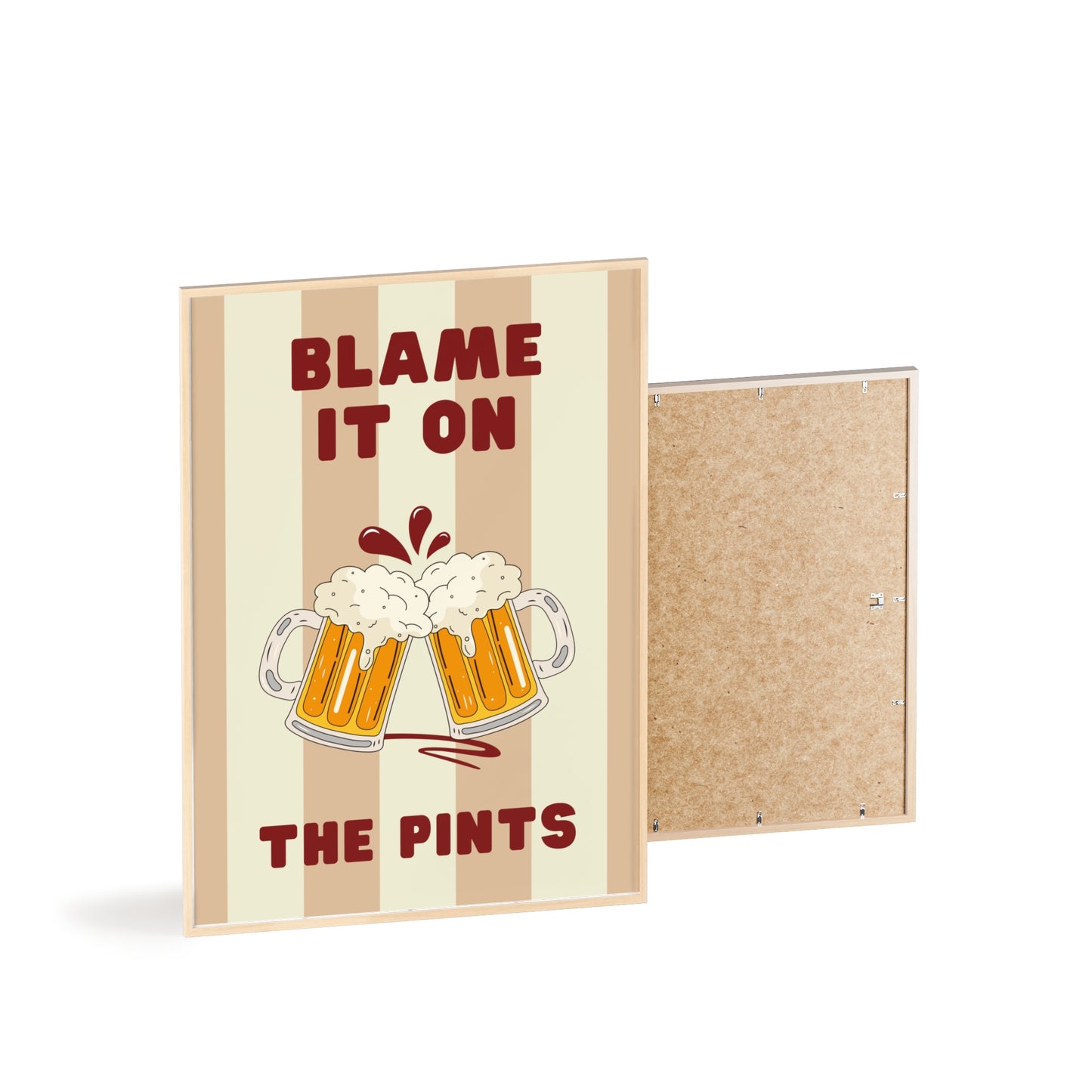 Blame It On The Pints - Frame