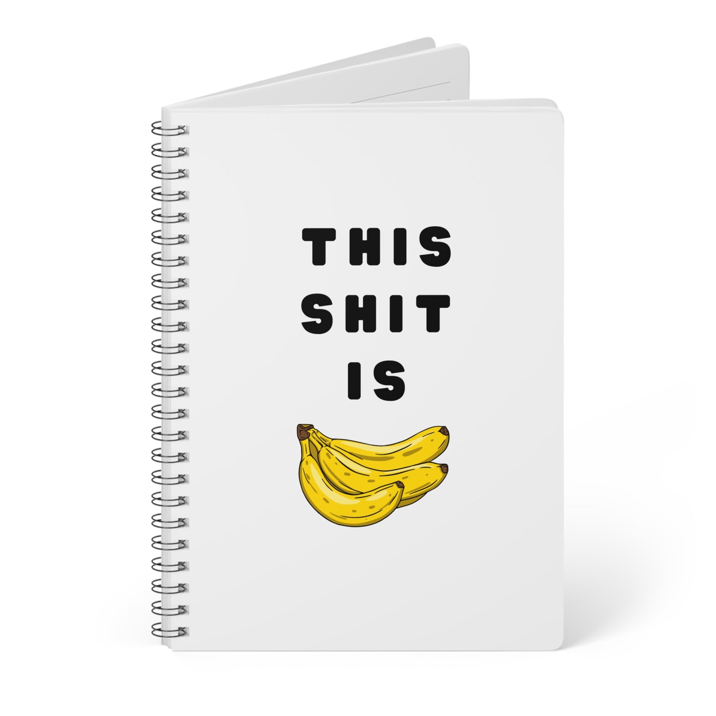 It's Bananas - Sassy Scribbles Spiral Notebook