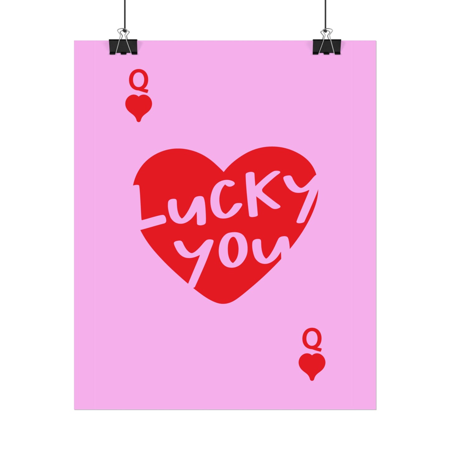 Lucky You – Heart-Shaped Good Fortune - Poster