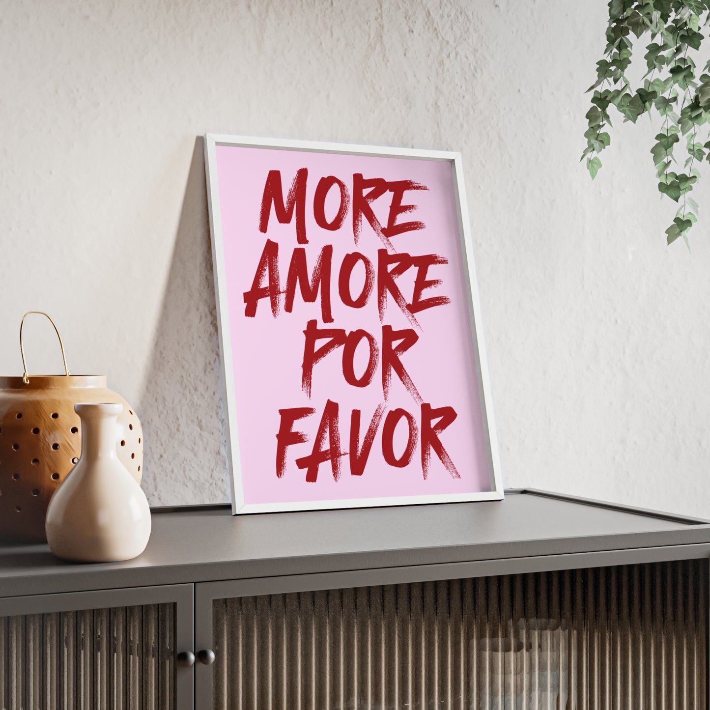 More Amore Por Favor ( Cherry Red/Pink ) - Frame