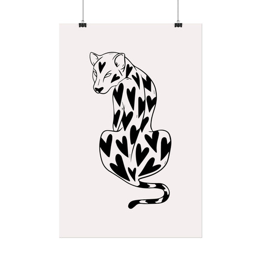 Heartthrob Leopard ( Neutral ) - Poster