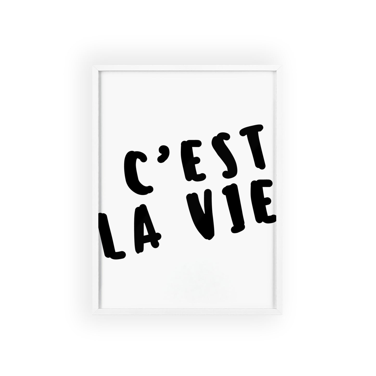 C'est la Vie ( Monochrome ) - Frame