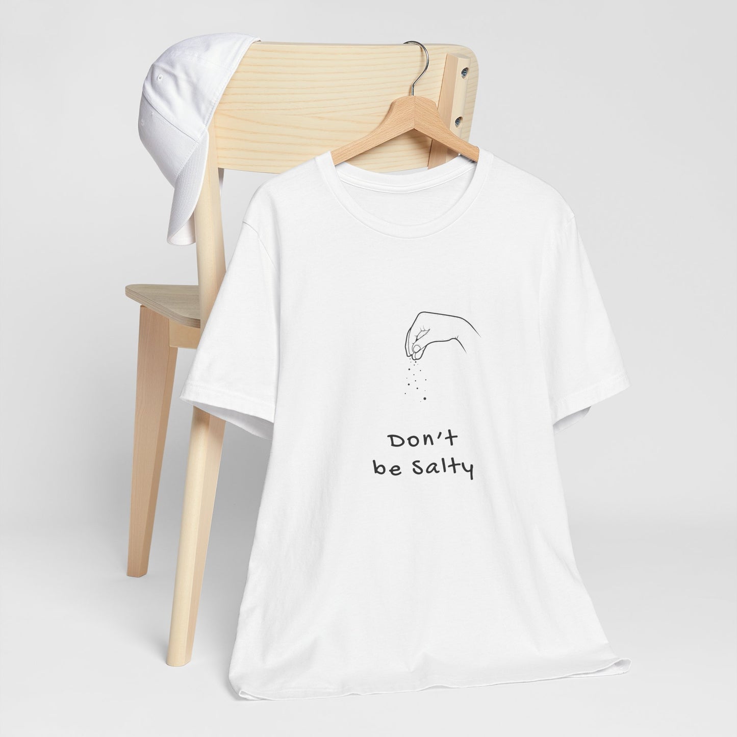 Don't be Salty | Retro Tee | Organic Unisex T Shirt