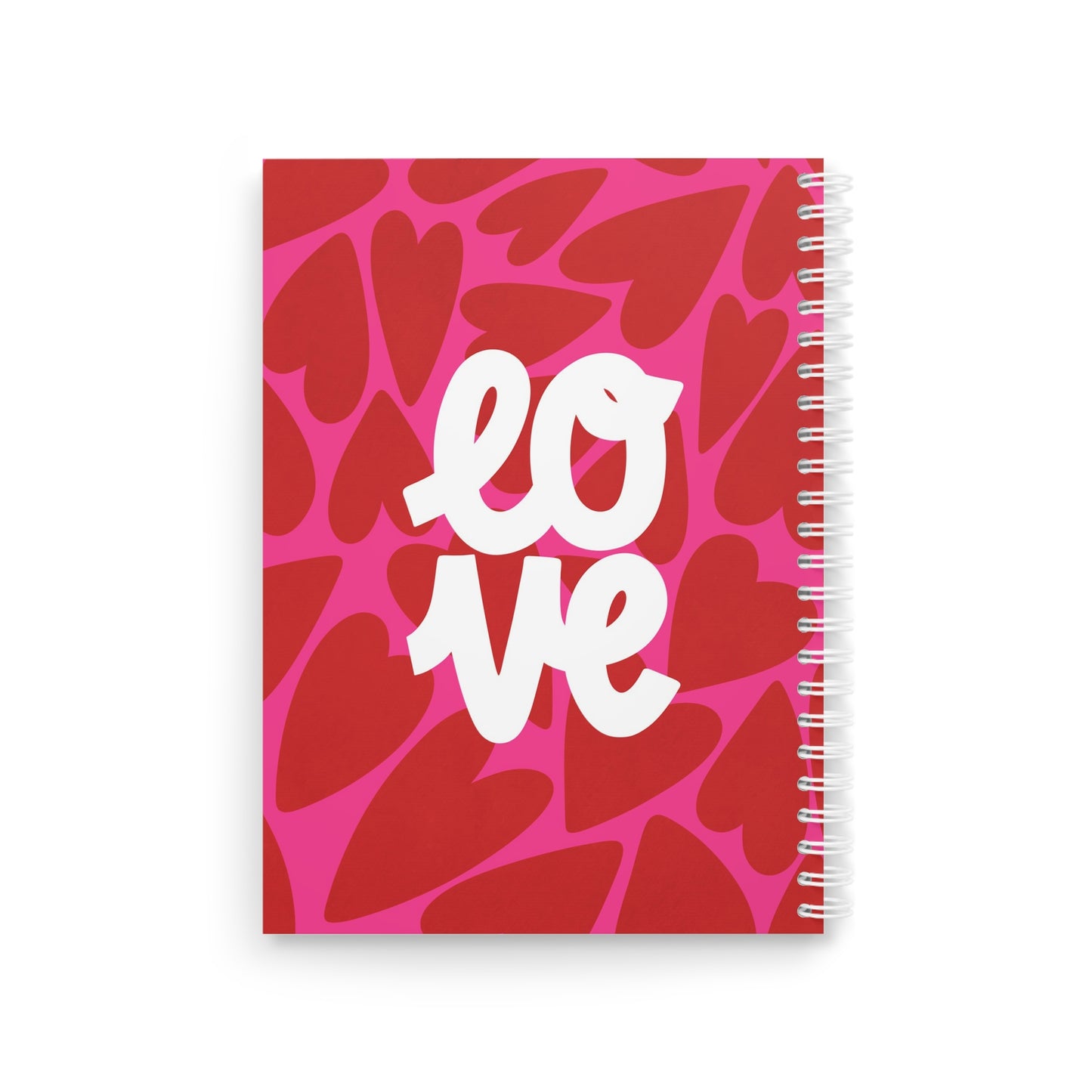 LOVE - Sassy Scribbles Spiral Notebook