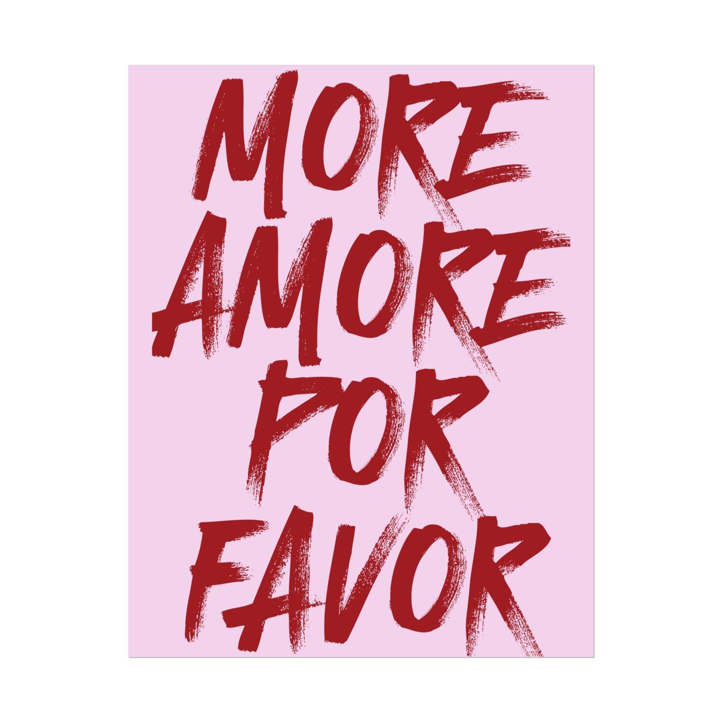 More Amore Por Favor ( Cherry Red/Pink ) Digital