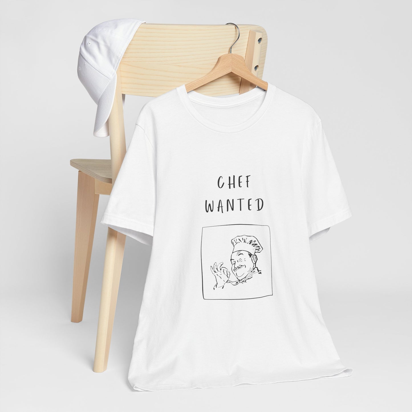 Chef Wanted | Retro Tee | Organic Unisex T Shirt