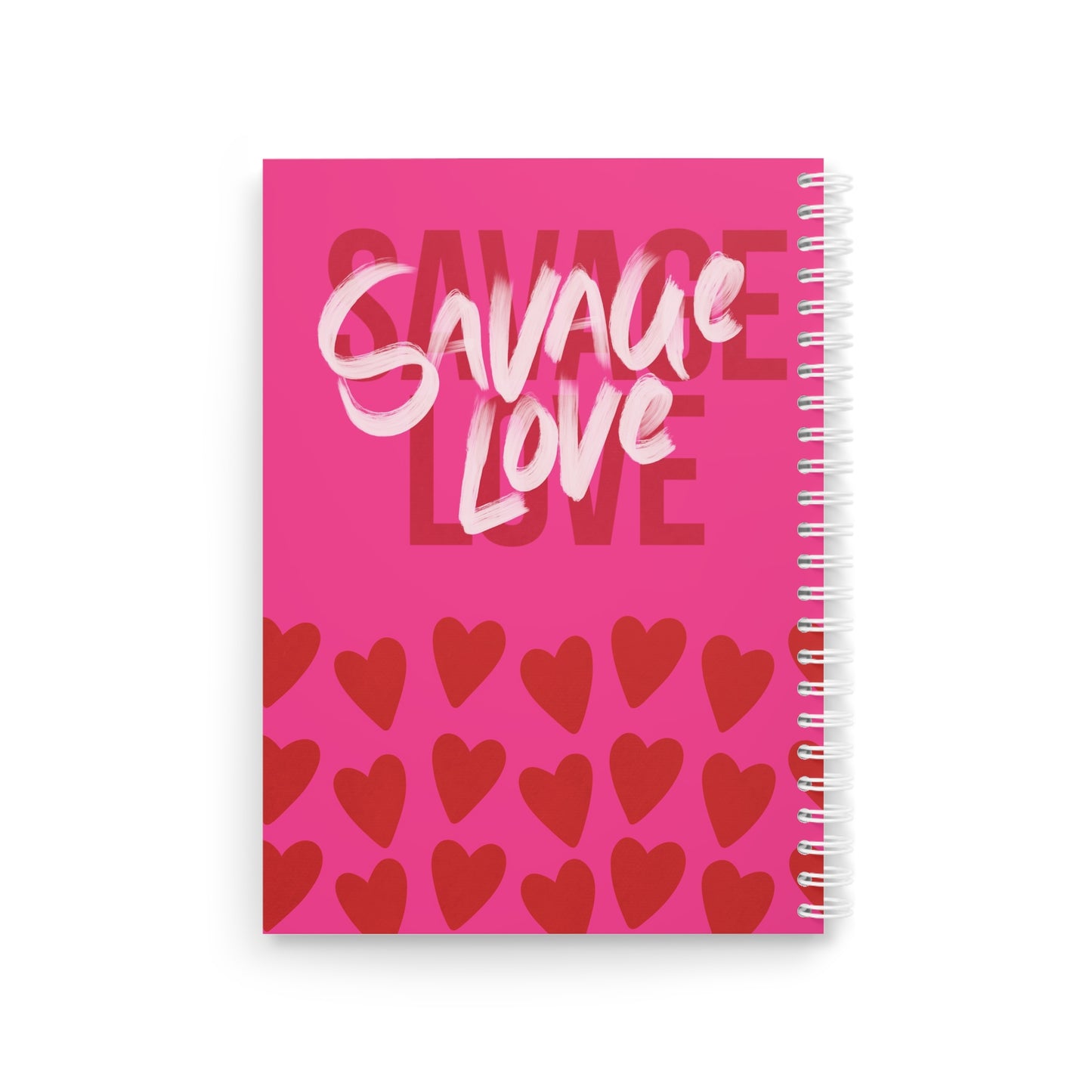 Savage Love - Sassy Scribbles Spiral Notebook