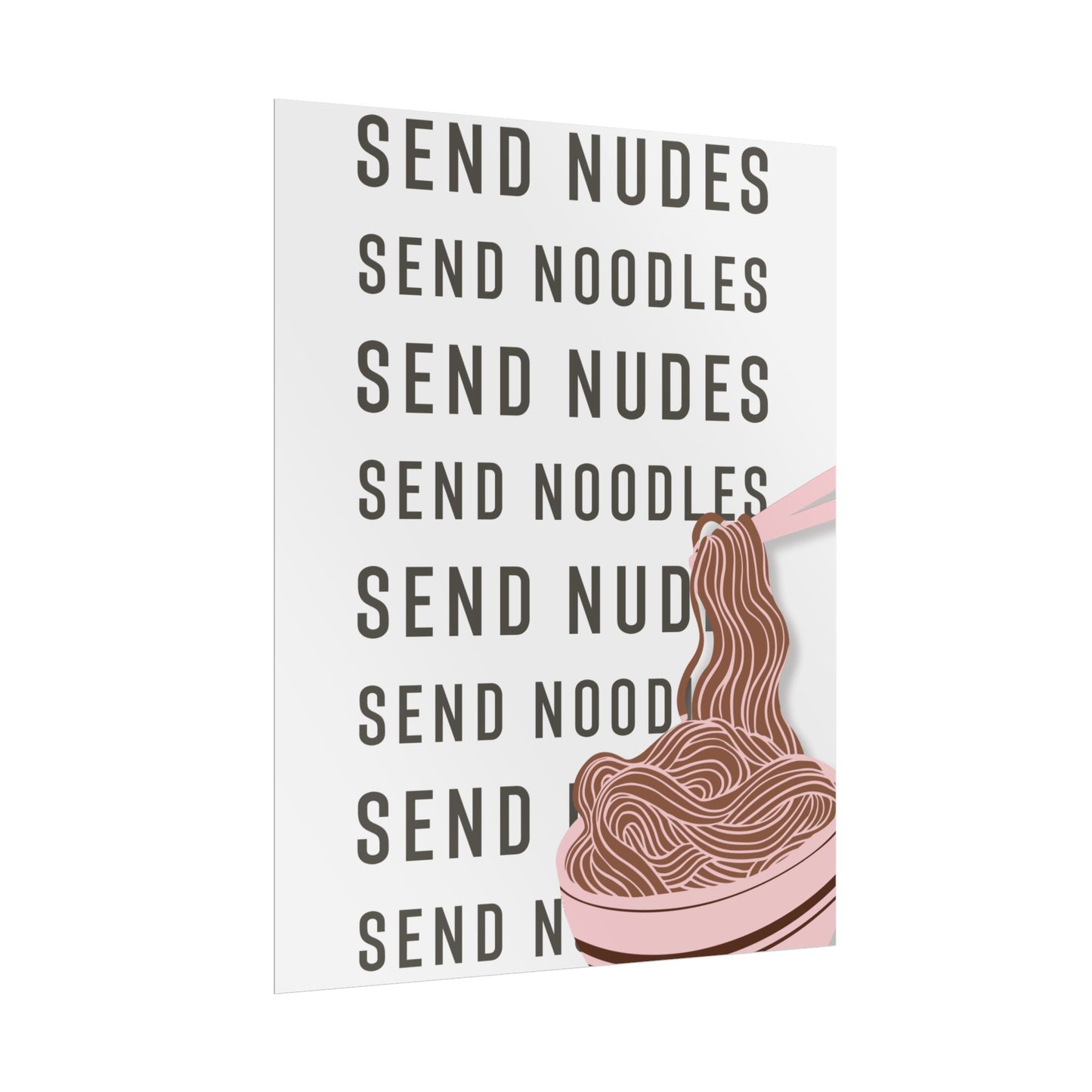 Send Noodles - Poster