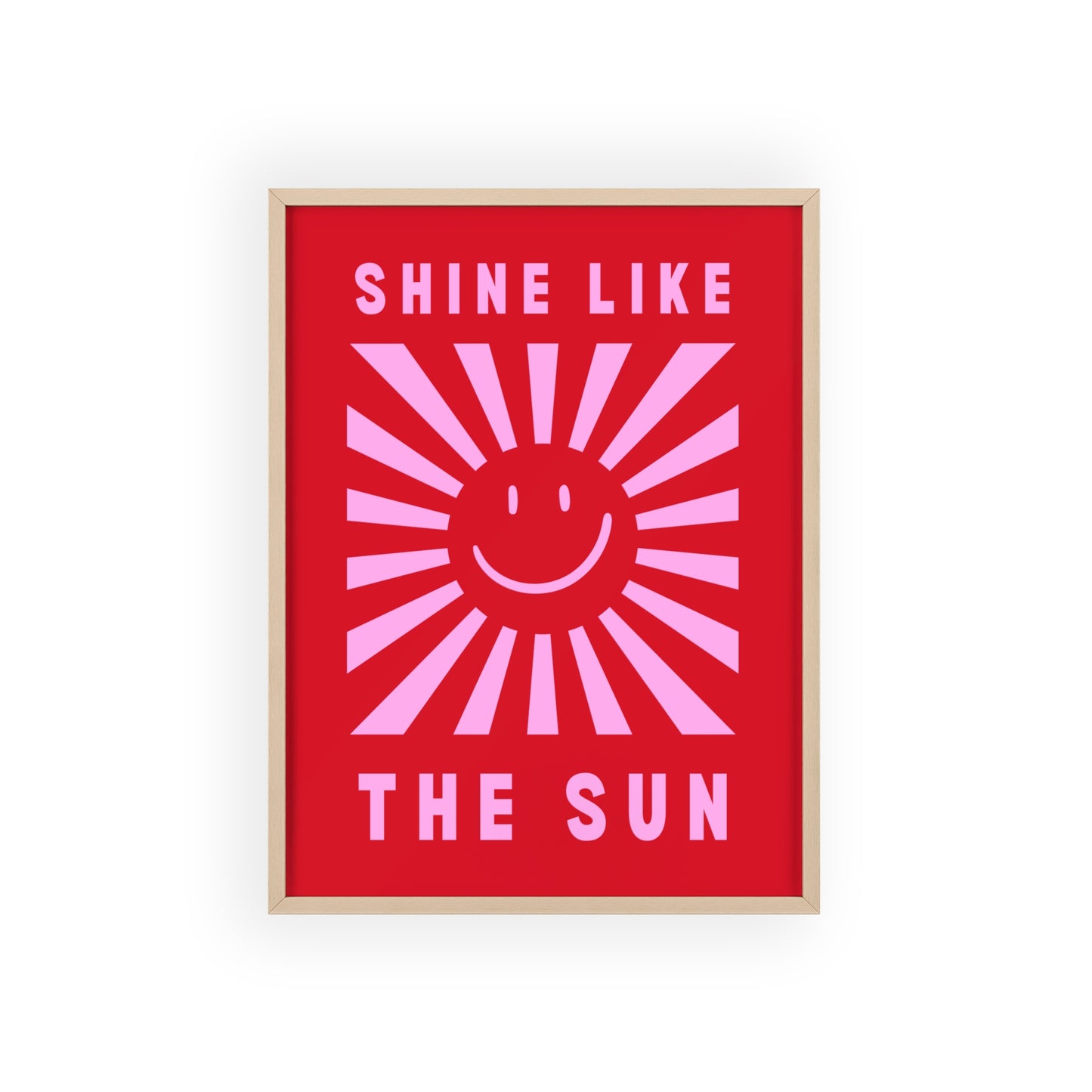 Shine Like The Sun ( Cherry Red ) - Frame