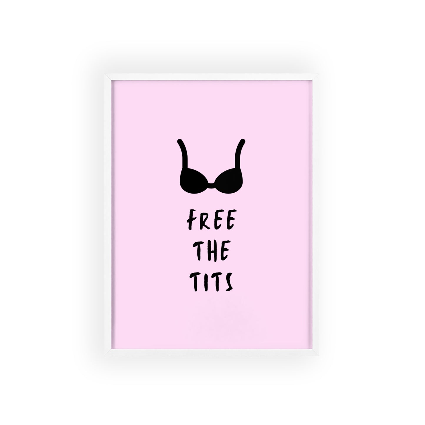 Free the Tits ( Pink ) - Frame