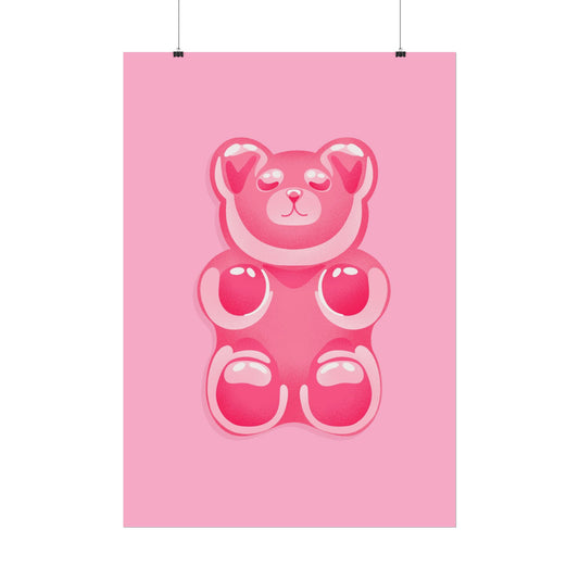 Pink Gummy Bear – Dopamine Poster