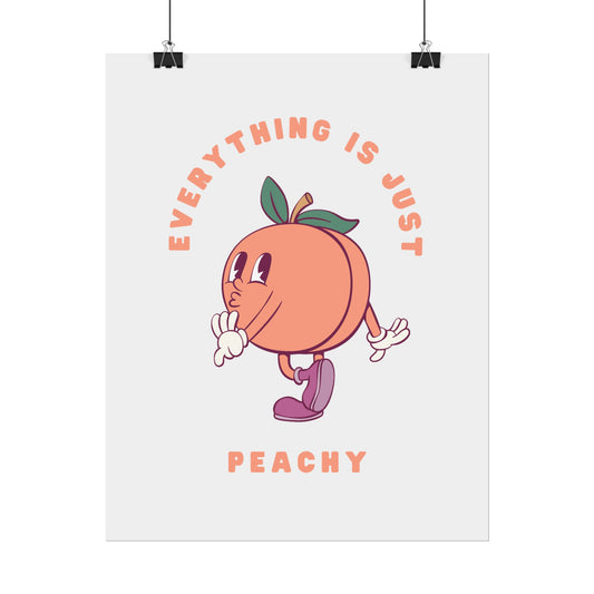 Everything is Just Peachy - Poster