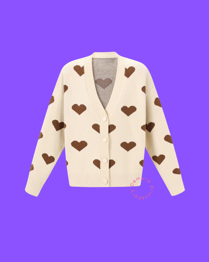Heart on Your Sleeve Cardigan