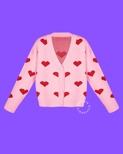 Heart on Your Sleeve Cardigan