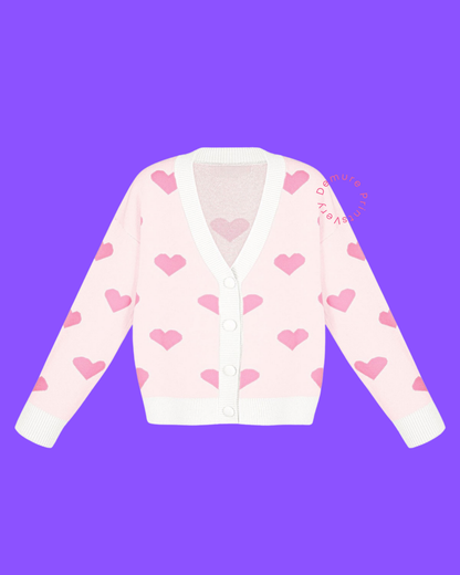 Heart on Your Sleeve Cardigan