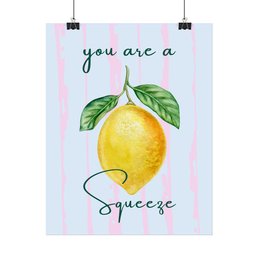 Tu es un chouchou 🍋 - Affiche