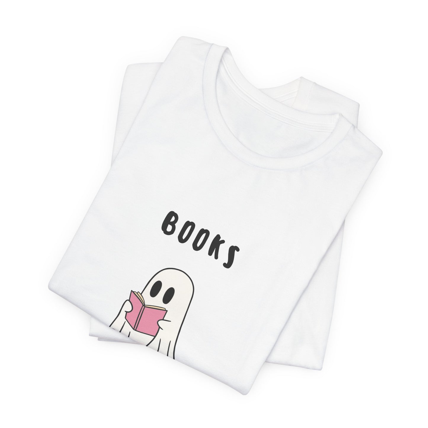 Books not Boys ( Pink ) | Retro Tee | Organic Unisex T Shirt