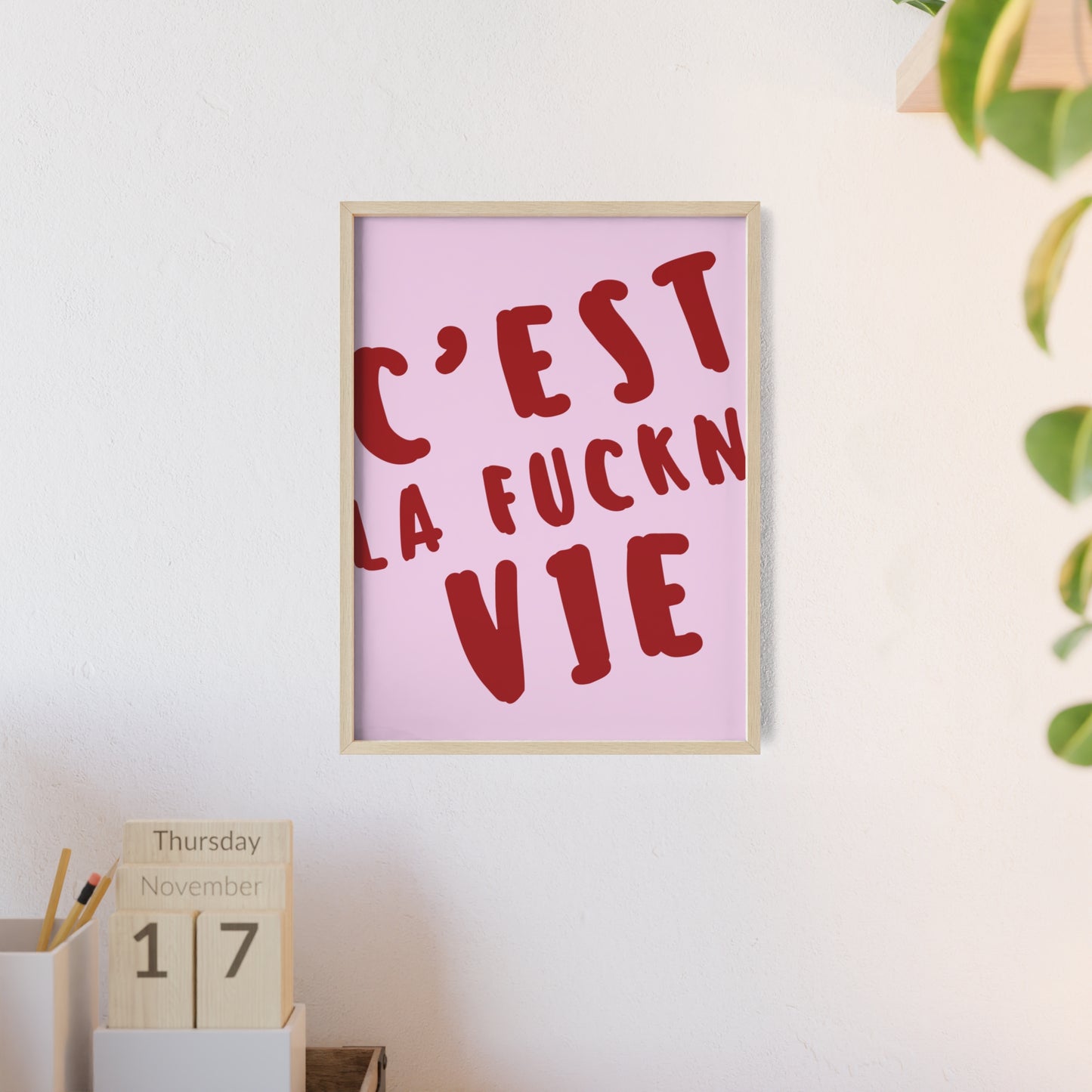 C'est La F*ckn' Vie - Frame