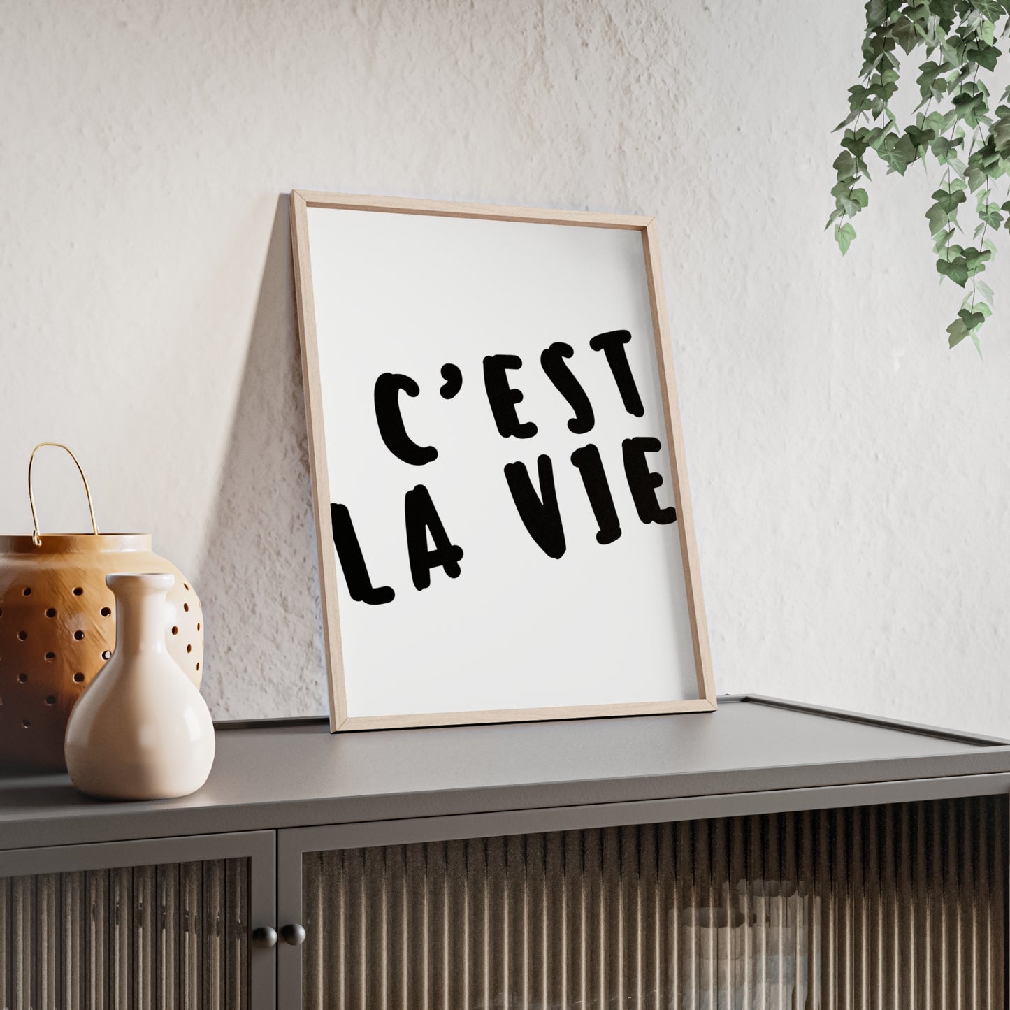 C'est la Vie ( Monochrome ) - Frame