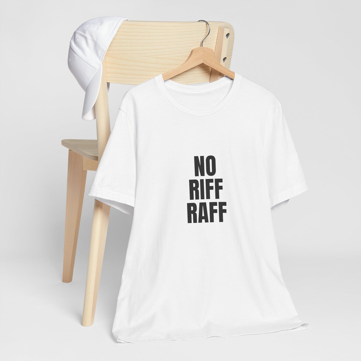 No Riff Raff | Retro Tee | Organic Unisex T Shirt