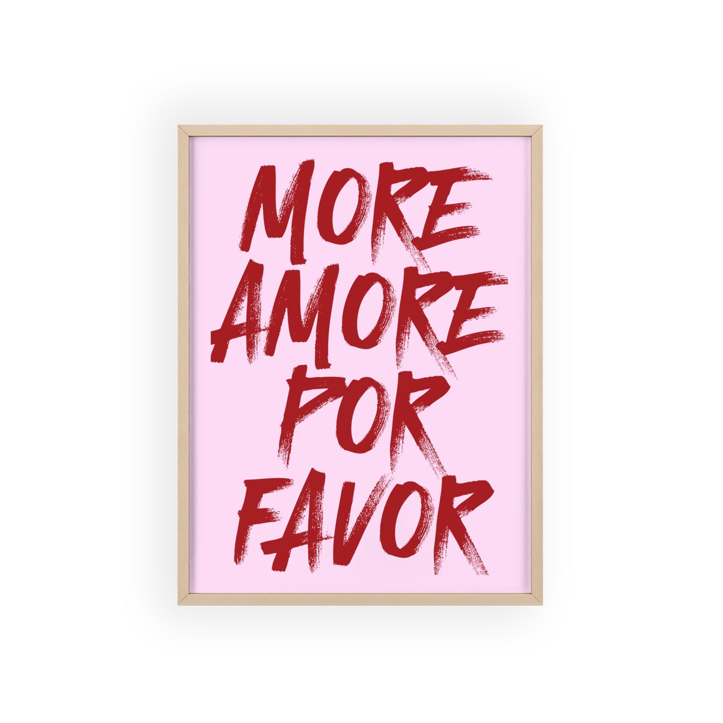 More Amore Por Favor ( Cherry Red/Pink ) - Frame