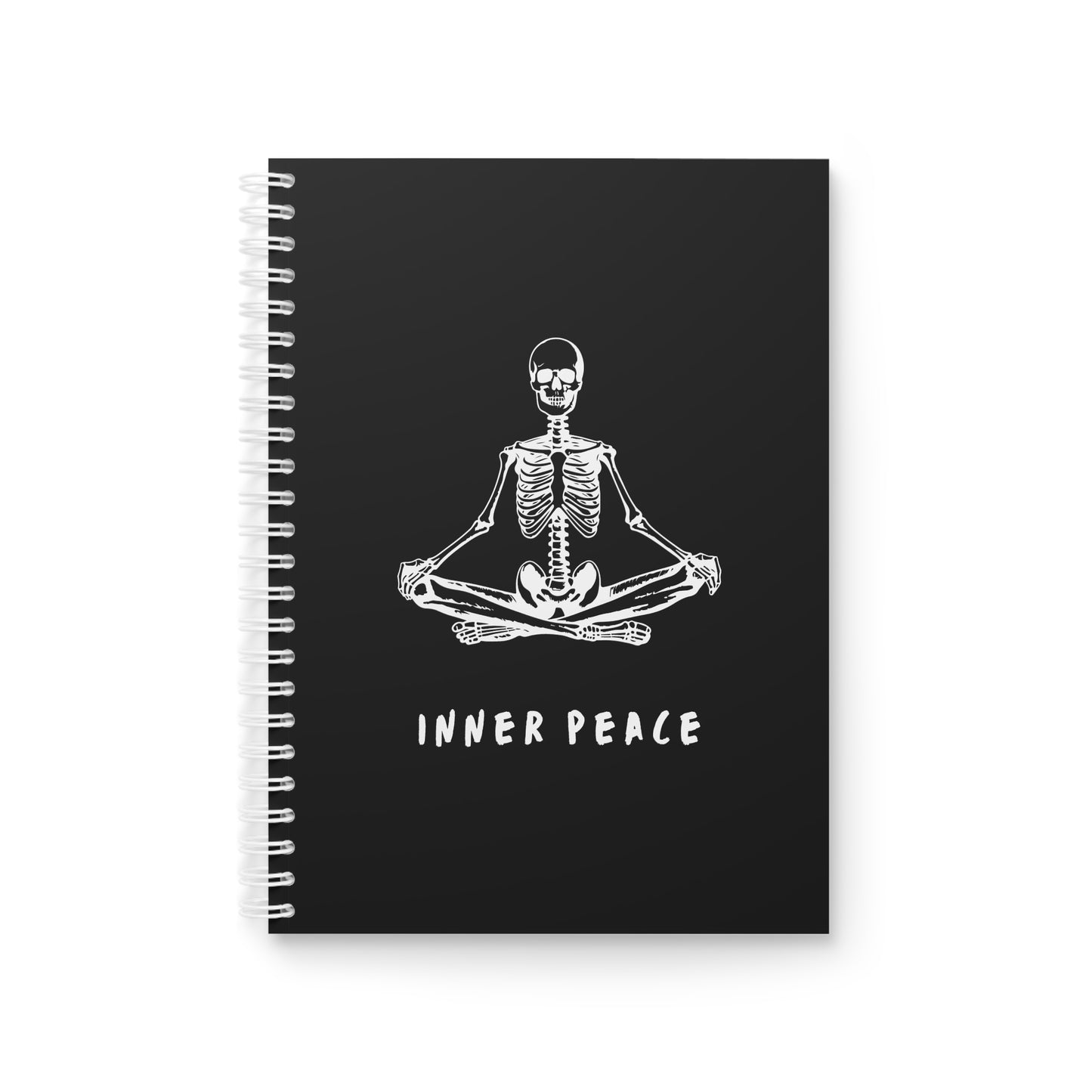 Inner Peace - Sassy Scribbles Spiral Notebook