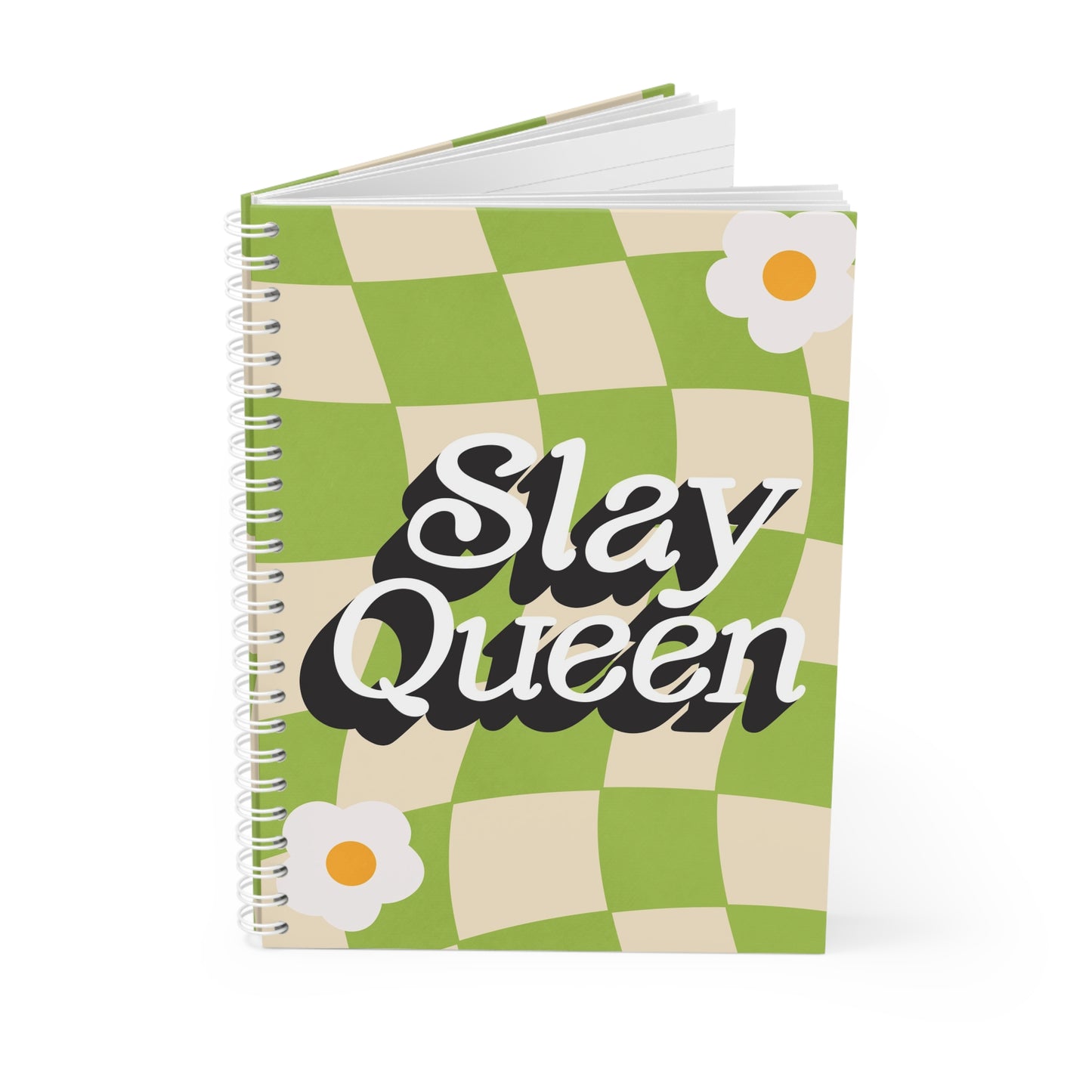 Slay Queen - Sassy Scribbles Spiral Notebook