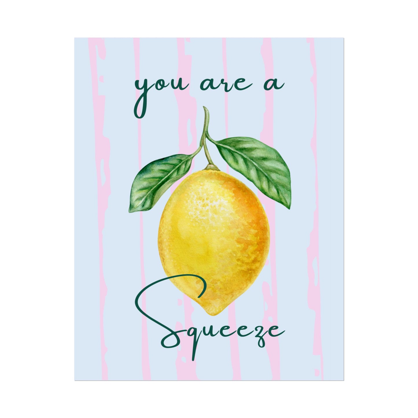 Tu es un chouchou 🍋 - Affiche