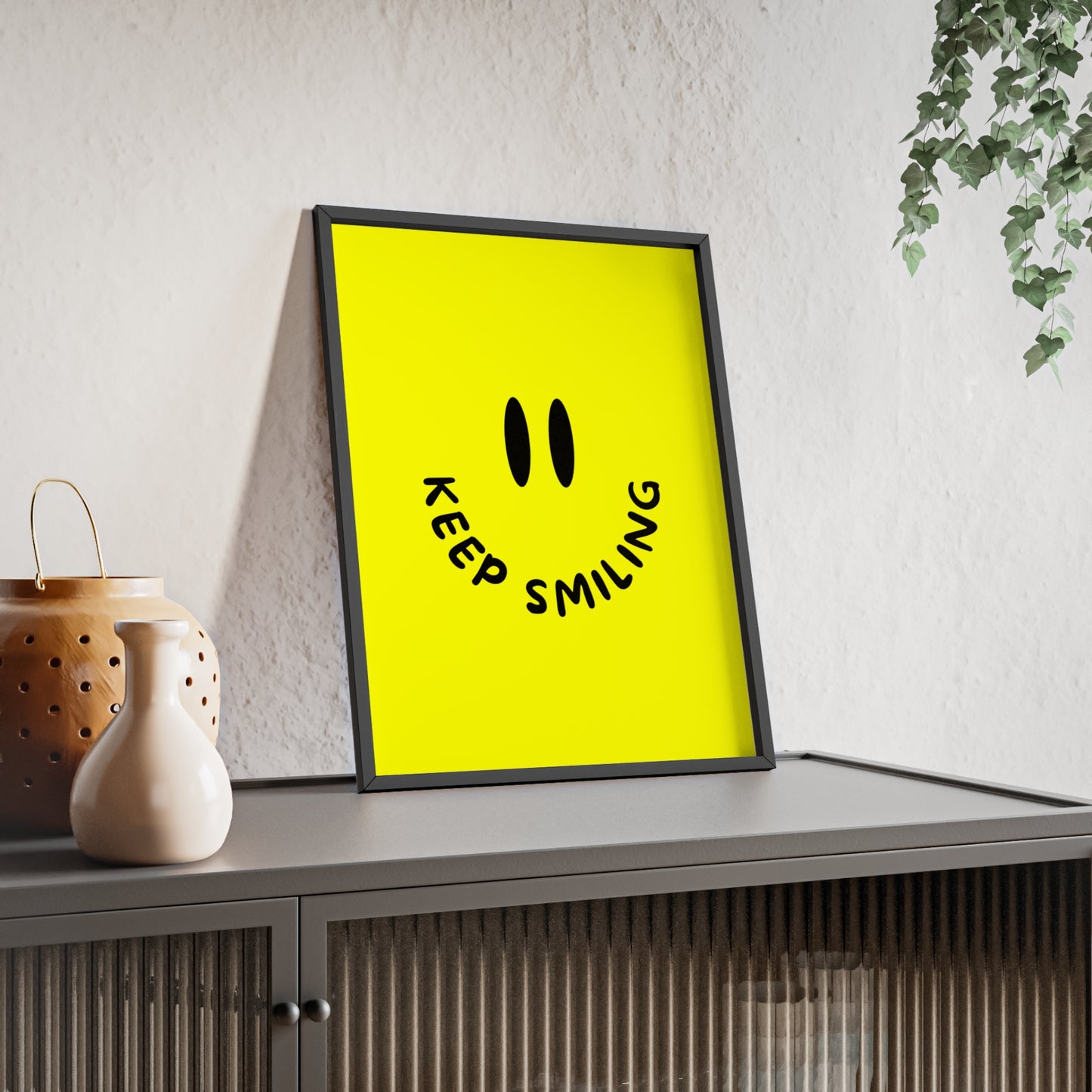 Keep Smiling ( Sunny Yellow ) - Frame