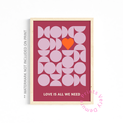 LOVE IS ALL WE NEED