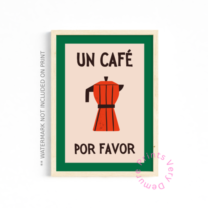 UN CAFE POR FAVOR