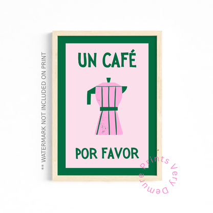 UN CAFE POR FAVOR