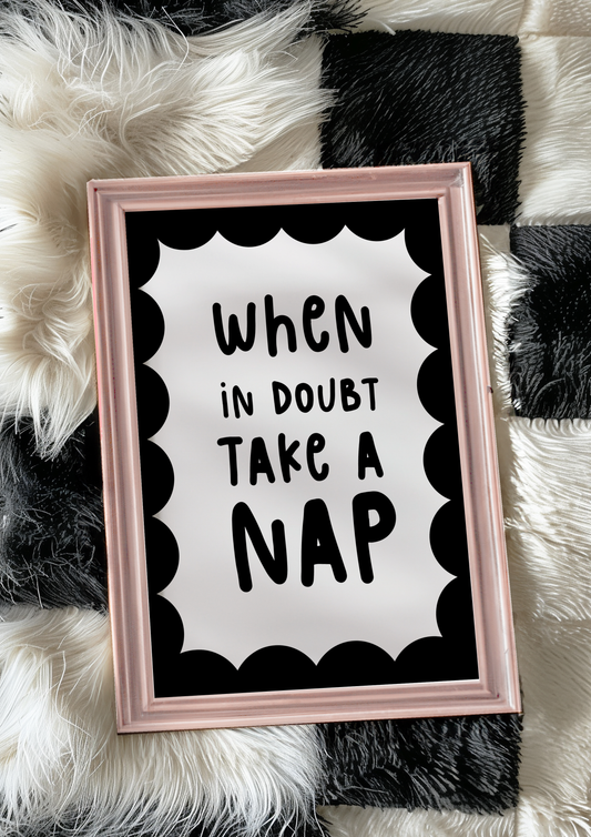 When in Doubt, Take a Nap Digital