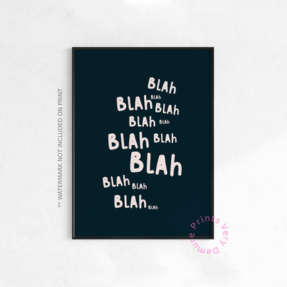 Blah Blah