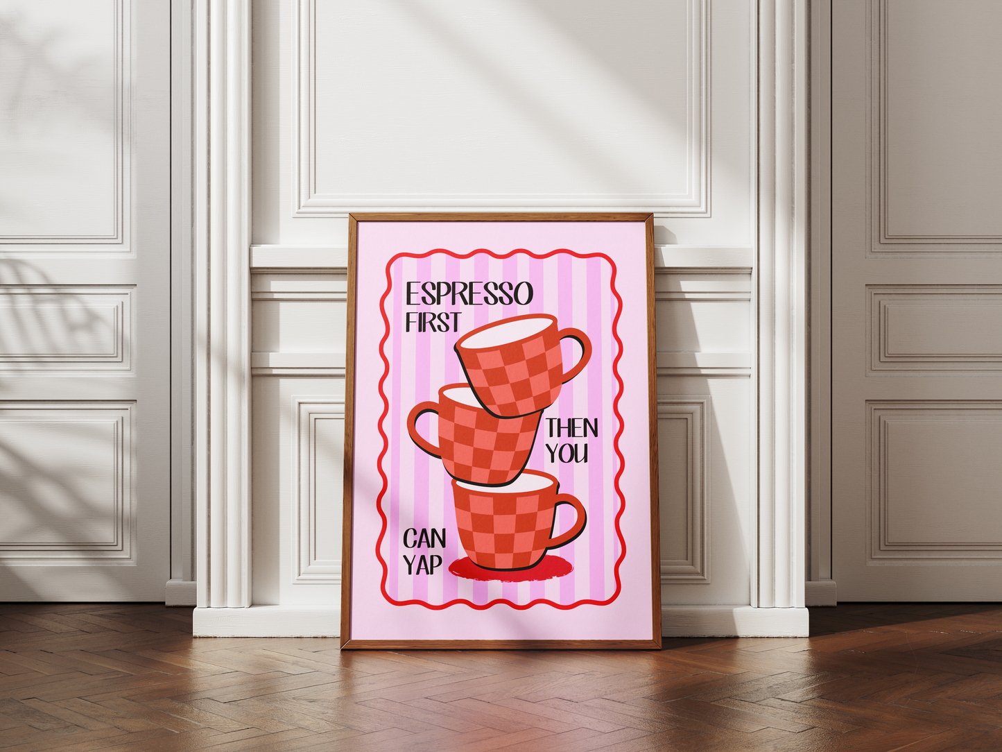 Espresso First, Then You Can Yap