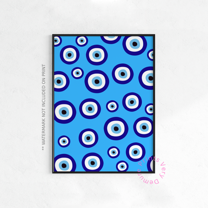 Greek Evil Eye (Kakomati)